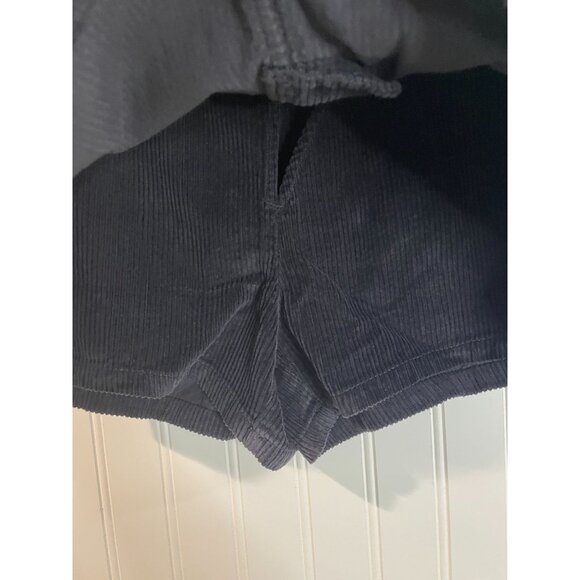 Free People We The Free Gallivanting Black Skort Micro Mini Denim Size 26 - Picture 7 of 16
